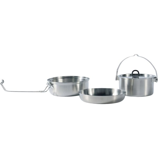 Tatonka Camp Set Large, cooking set, silver