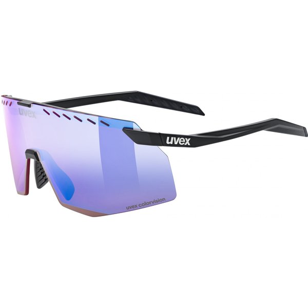 Uvex Pace Stage CV, sunglasses, black/blue