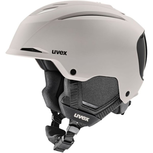 Uvex Resolution, ski helmet, warm grey-black matt