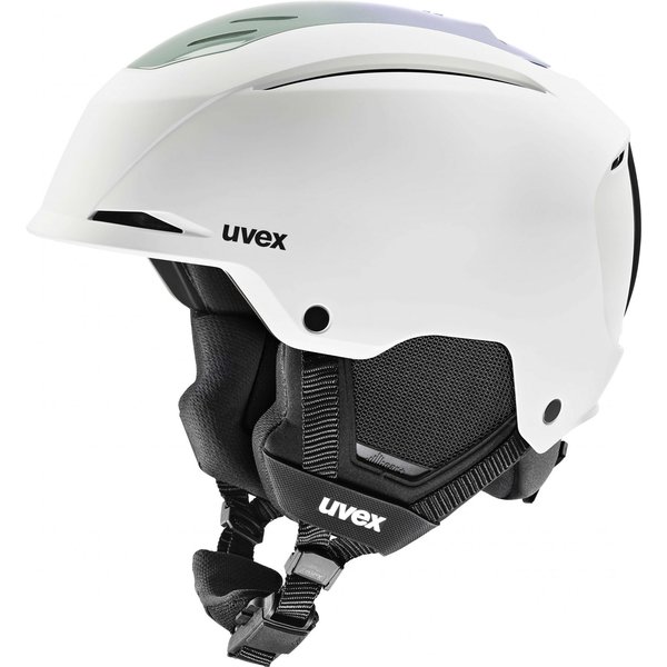 Uvex Resolution, ski helmet, white-cool lavender grad matt