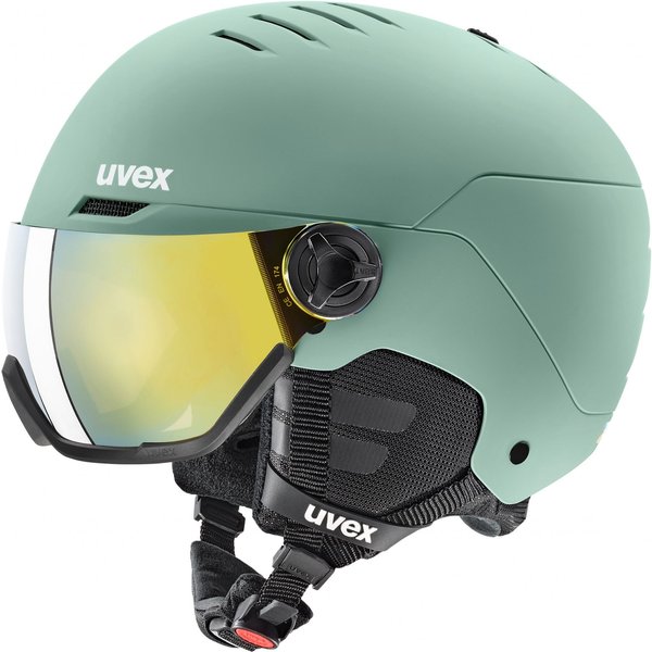 Uvex Wanted Visor, visor helmet, oxid green matt