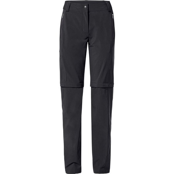 Vaude Women's Farley Stretch ZO T-Zip Pants II, hiking pants, women, black