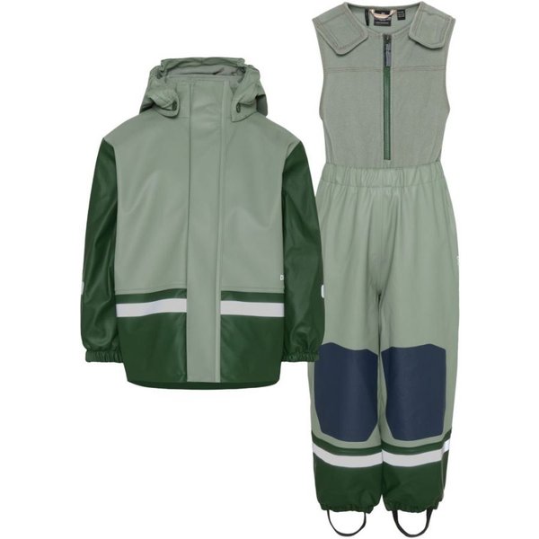 Didriksons Boardman, completo antipioggia, junior, verde chiaro