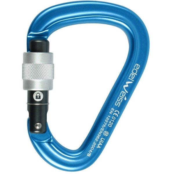 Edelweiss Carabinder Link Small HMS Screw Gate, moschettone