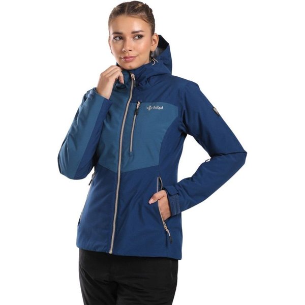 Giacca da sci Kilpi Flip da donna, blu scuro