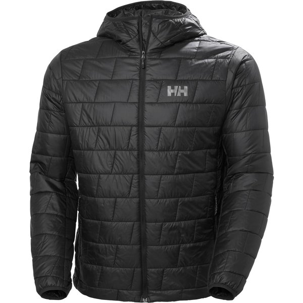 Helly Hansen Lifaloft Hooded, piumino in fibra, uomo, nero