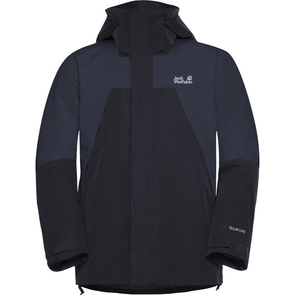 Jack Wolfskin Flowline 2L Ins, giacca da sci, uomo, blu scuro