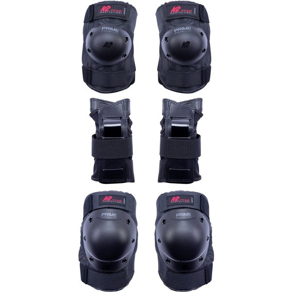 K2 Prime Pad Set, set di protezione, uomo, nero