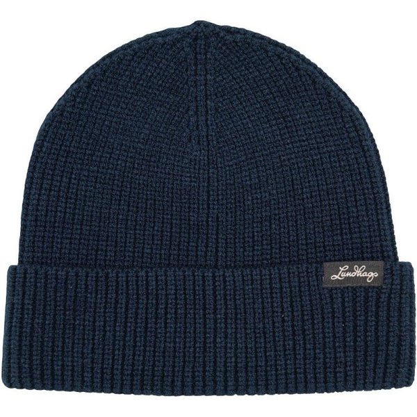 Lundhags Core Ribbed Beanie, berretto, blu
