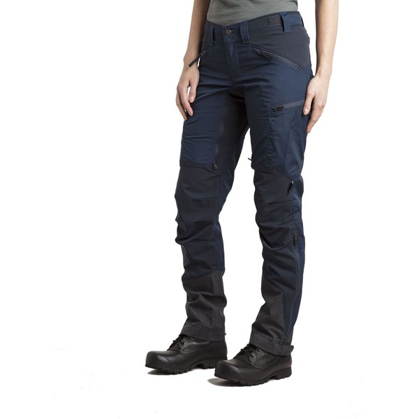 Lundhags Makke Pantaloni Corti, pantaloni da trekking, donna, blu