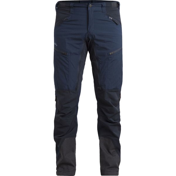 Lundhags Makke Pantaloni Ms Long, pantaloni da trekking, uomo, blu