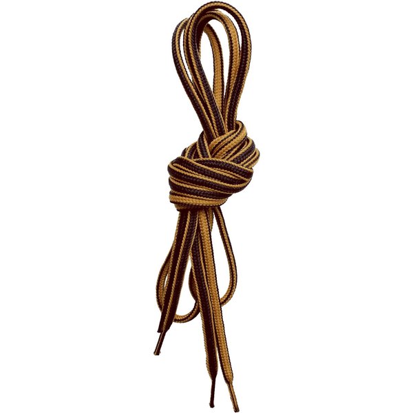 Lundhags Round Shoe Laces, lacci, unisex, giallo/marrone