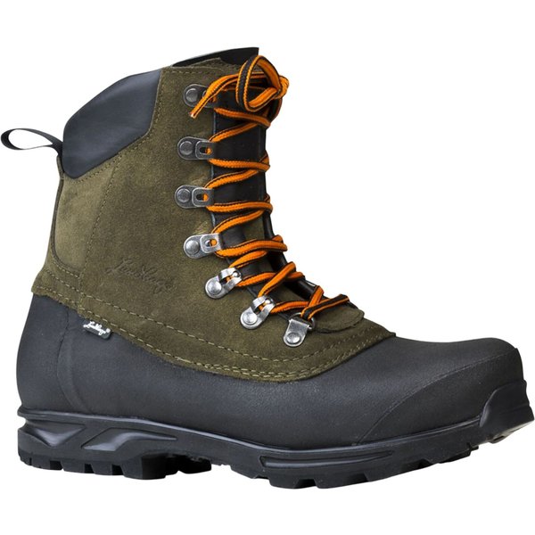 Lundhags Tjakke Mid, scarponi da trekking, verde/nero