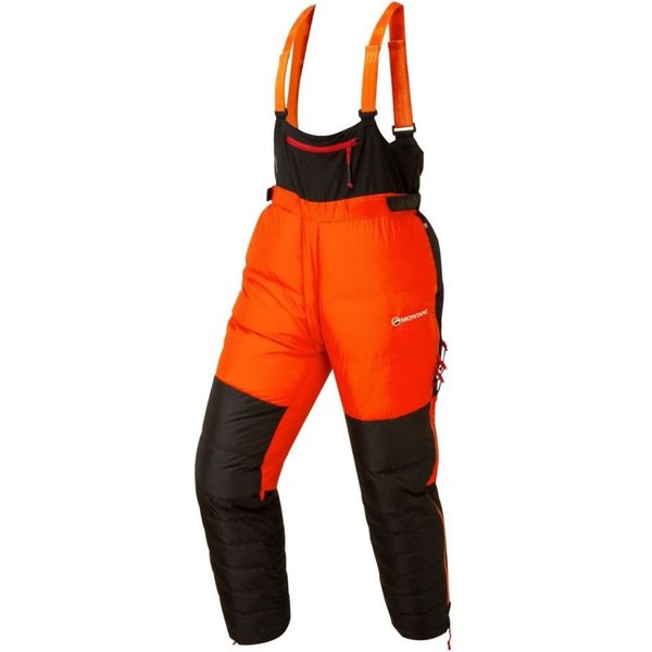 Montane Apex 8000 Down Salopettes, pantaloni imbottiti, unisex, arancione