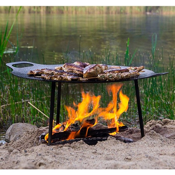 Petromax Griddle and Fire Bowl FS38, piastra e ciotola per fuoco