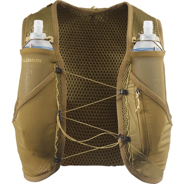 Salomon Active Skin 8, gilet da corsa, verde