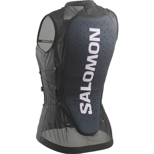 Salomon Flexcell Pro, paraschiena, donna, nero