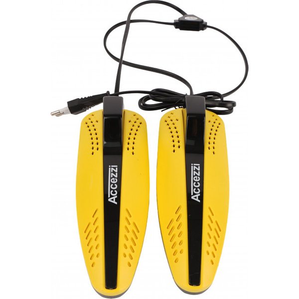 Scaldascarpe e scaldastivali Accezzi, nero/giallo