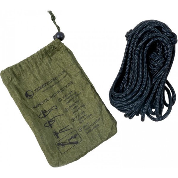 Ticket to the Moon Nautical Rope Set, Set di Corde, Nero