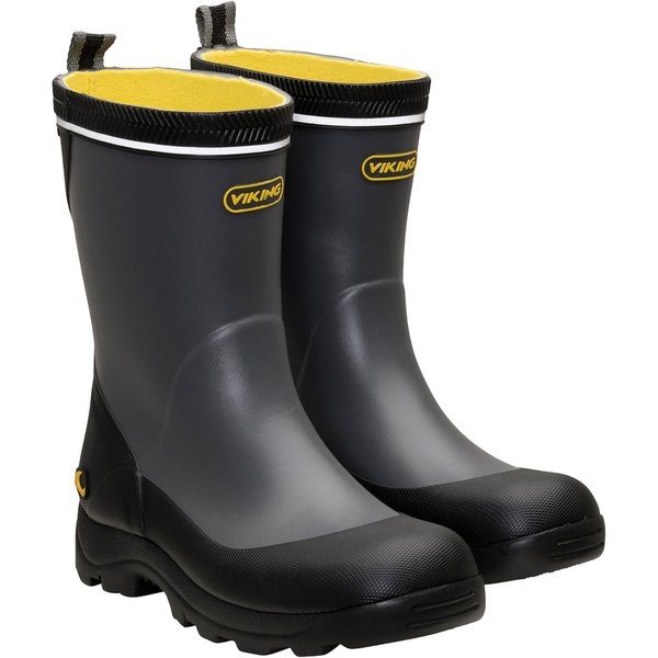 Viking Footwear Storm, stivali di gomma, juniores, grigio