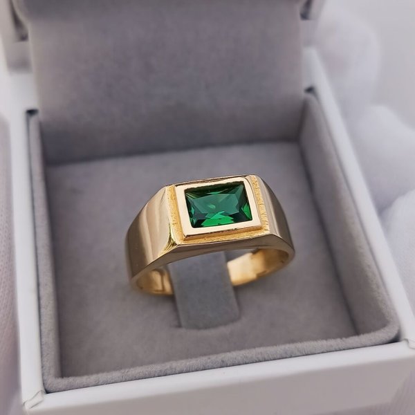 Anel de Formatura Masculino Mod. M1 (Escolha a Cor da Pedra)