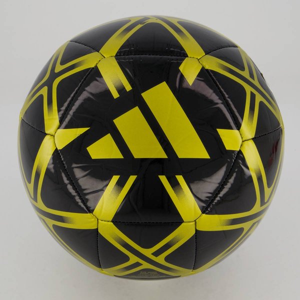 Bola Adidas Starlancer Campo Preta e Dourada