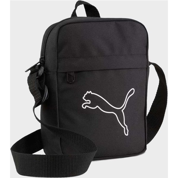 Bolsa Puma Plus Portable Preta e Branca
