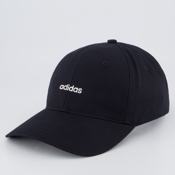 Boné Adidas Linear Emb Preto
