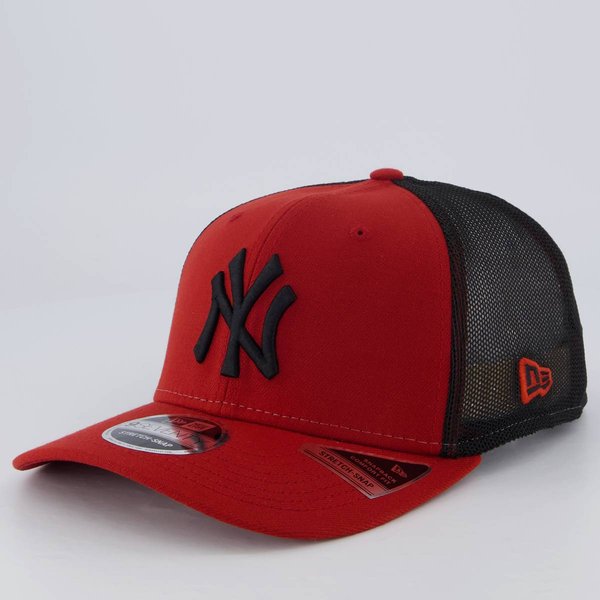Boné New Era MLB New York Yankees Mesh 970 Bordô