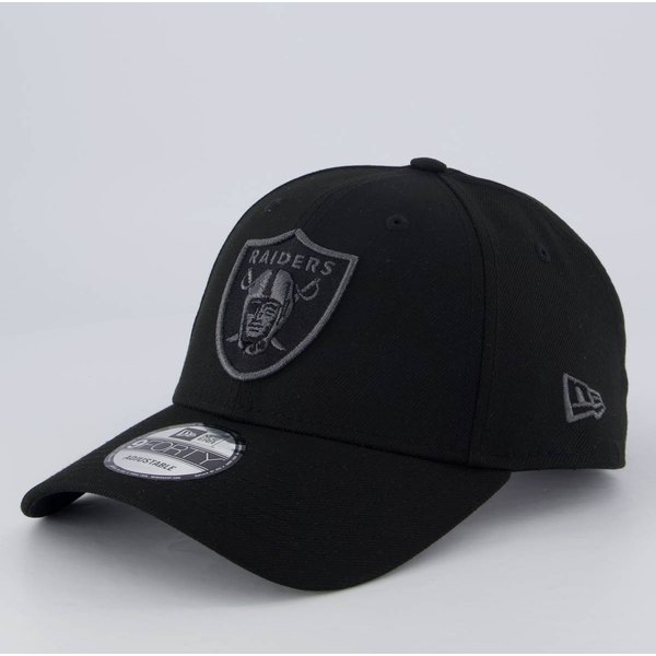 Boné New Era NFL Las Vegas Raiders Metallic 940 Preto