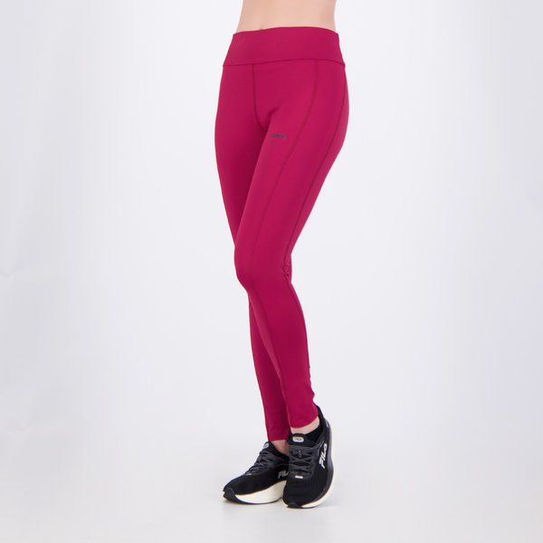 Calça Legging Rainha Pocket Cross com Bolso Feminina Bordô