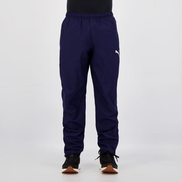 Calça Puma Team Rise Sideline Marinho