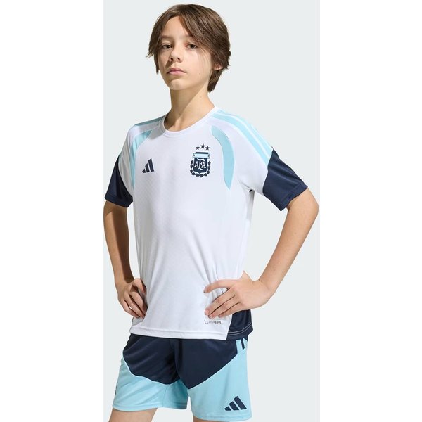 Camisa Adidas Argentina Treino 2026 Juvenil Branca