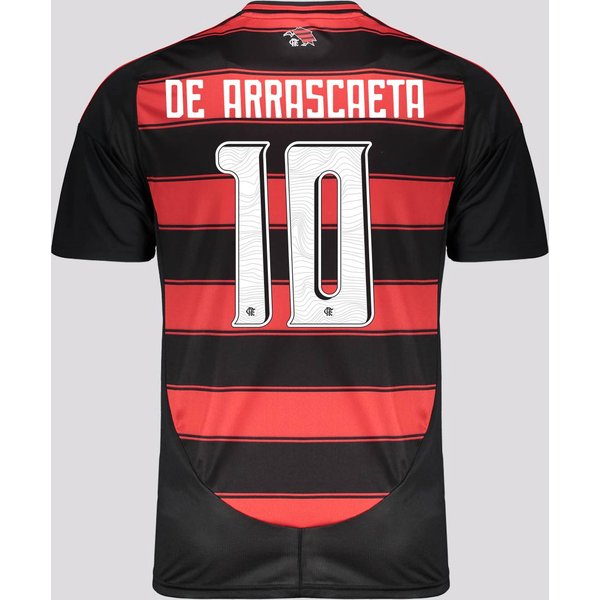 Camisa Adidas Flamengo I 2025 10 De Arrascaeta