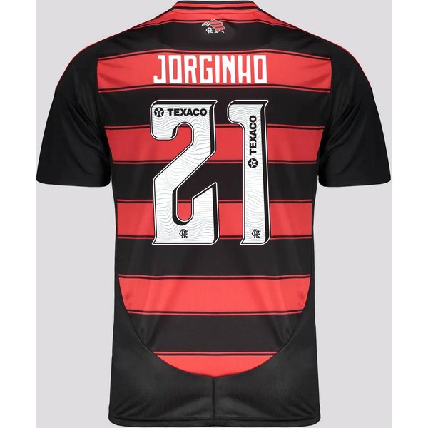 Camisa Adidas Flamengo I 2025 21 Jorginho