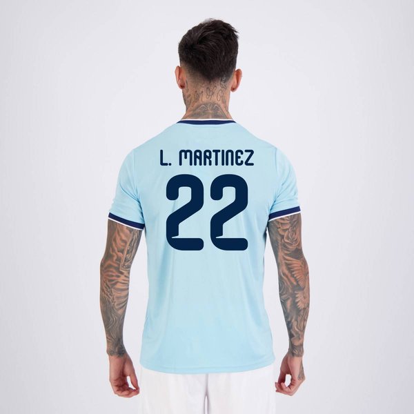 Camisa Argentina Lanes Azul 22 L. Martinez