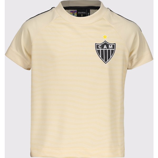Camisa Atlético Mineiro Fervilhar Infantil Bege