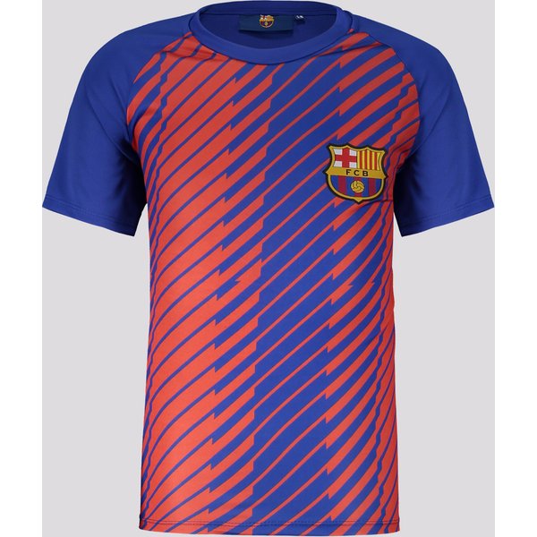Camisa Barcelona Juvenil Azul