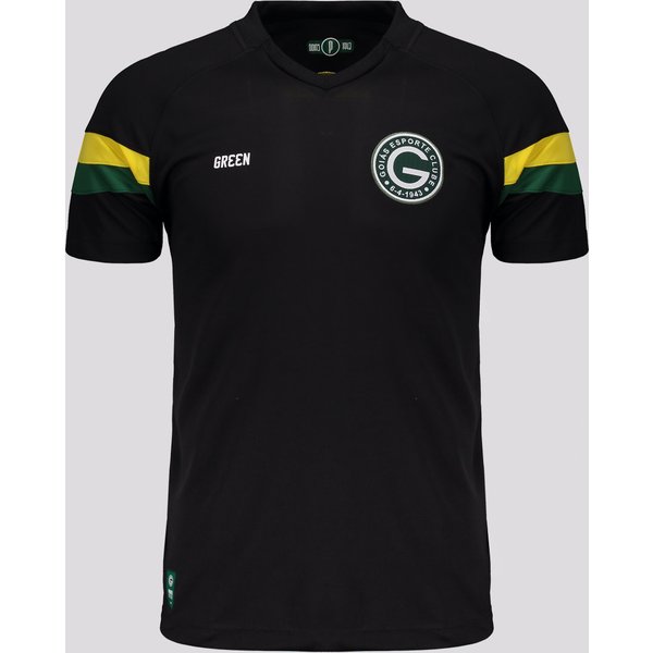 Camisa Gr33n Goiás Treino Atleta 2024 Infantil Preta