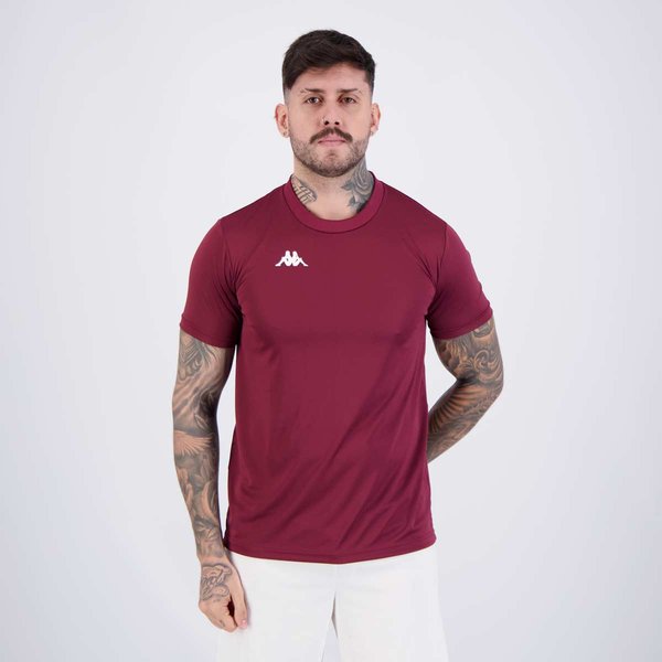 Camisa Kappa Modena Bordô
