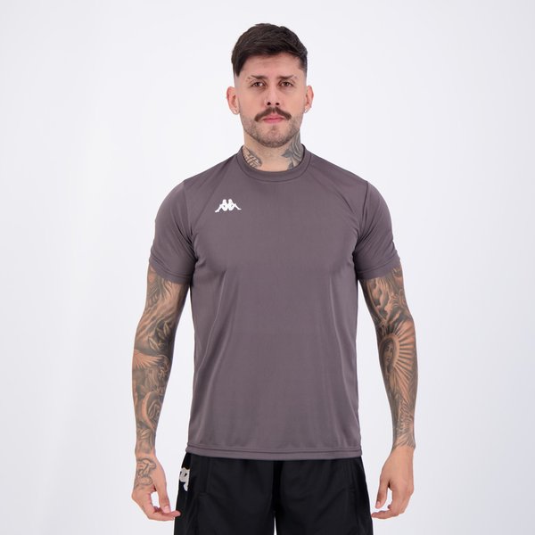 Camisa Kappa Modena Cinza Escuro