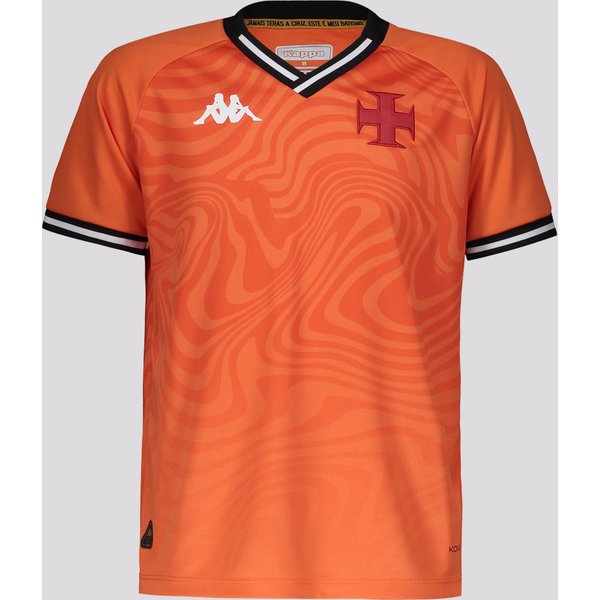 Camisa Kappa Vasco Goleiro 2025 Infantil