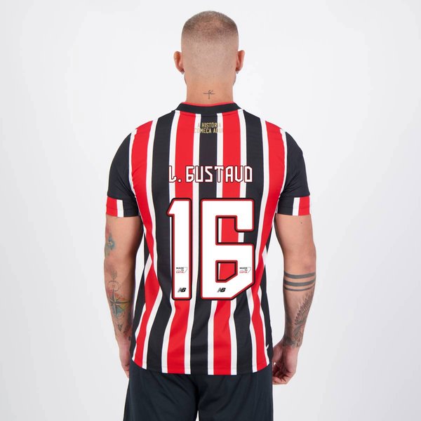 Camisa New Balance São Paulo II 2024 16 Luiz Gustavo