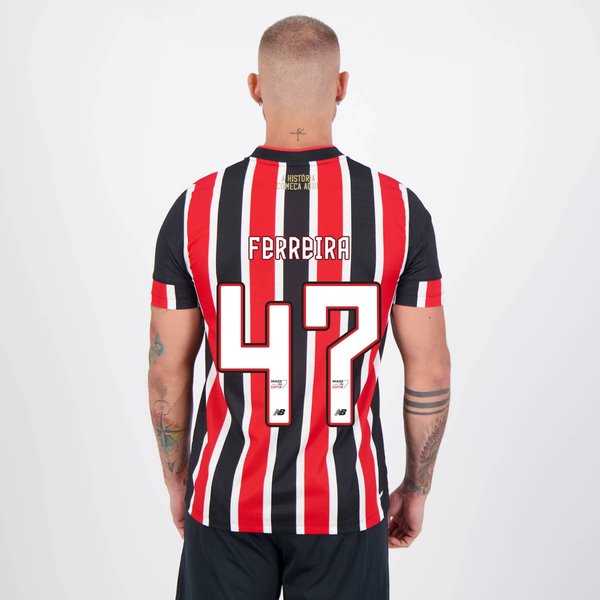Camisa New Balance São Paulo II 2024 47 Ferreira