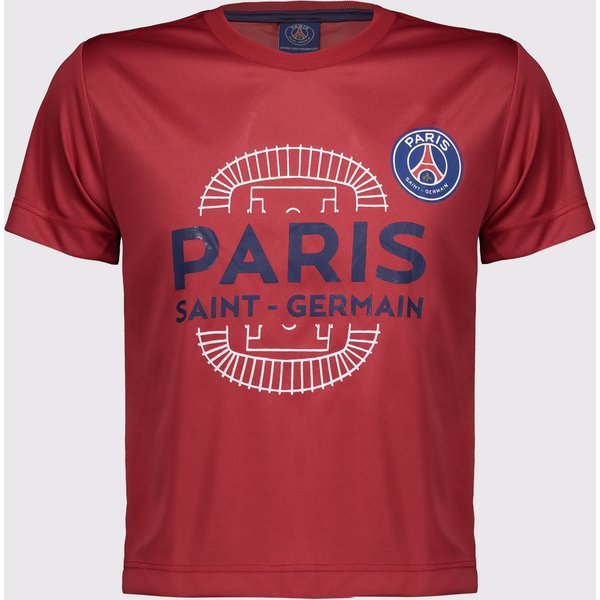Camisa PSG Altcoin Infantil Vermelha