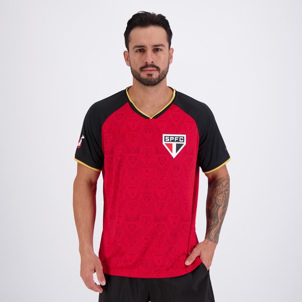 Camisa São Paulo Trimundial Vermelha