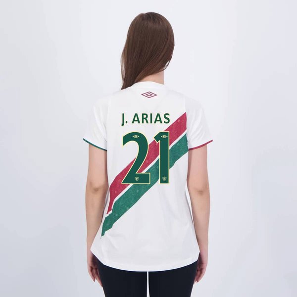 Camisa Umbro Fluminense II 2024 Feminina 21 J. Arias