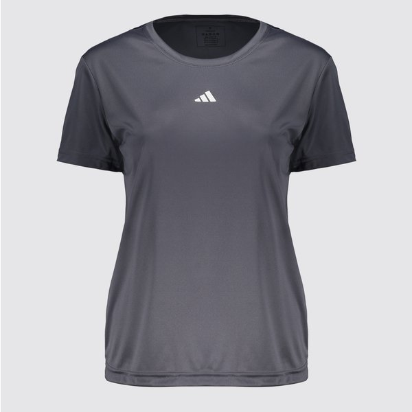 Camiseta Adidas Treino Básica Feminina Cinza