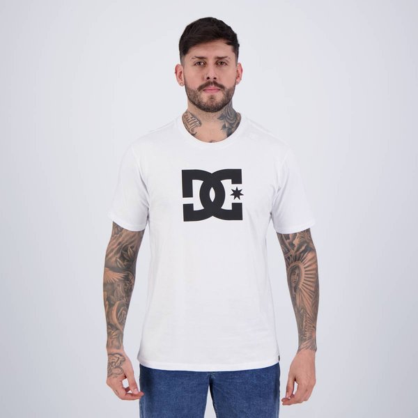 Camiseta DC Star Branca