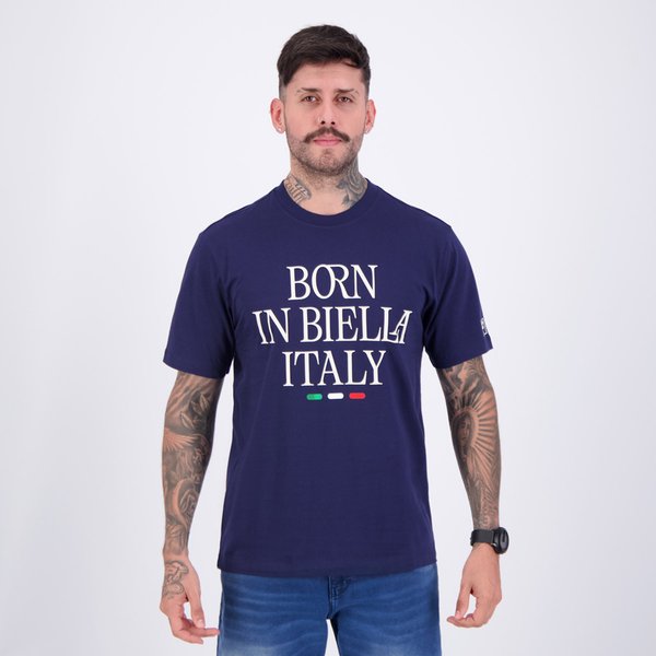Camiseta Fila Comfort Born In Biella Marinho